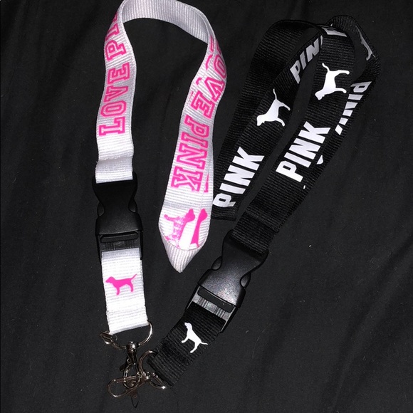 Accessories - (2) pink lanyards